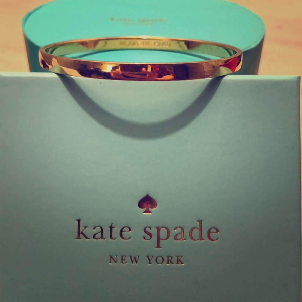 Kate Spade bangle - Heart of Gold